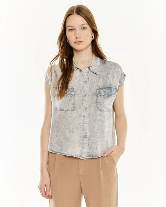 CAMISA EFECTO DESGASTADO