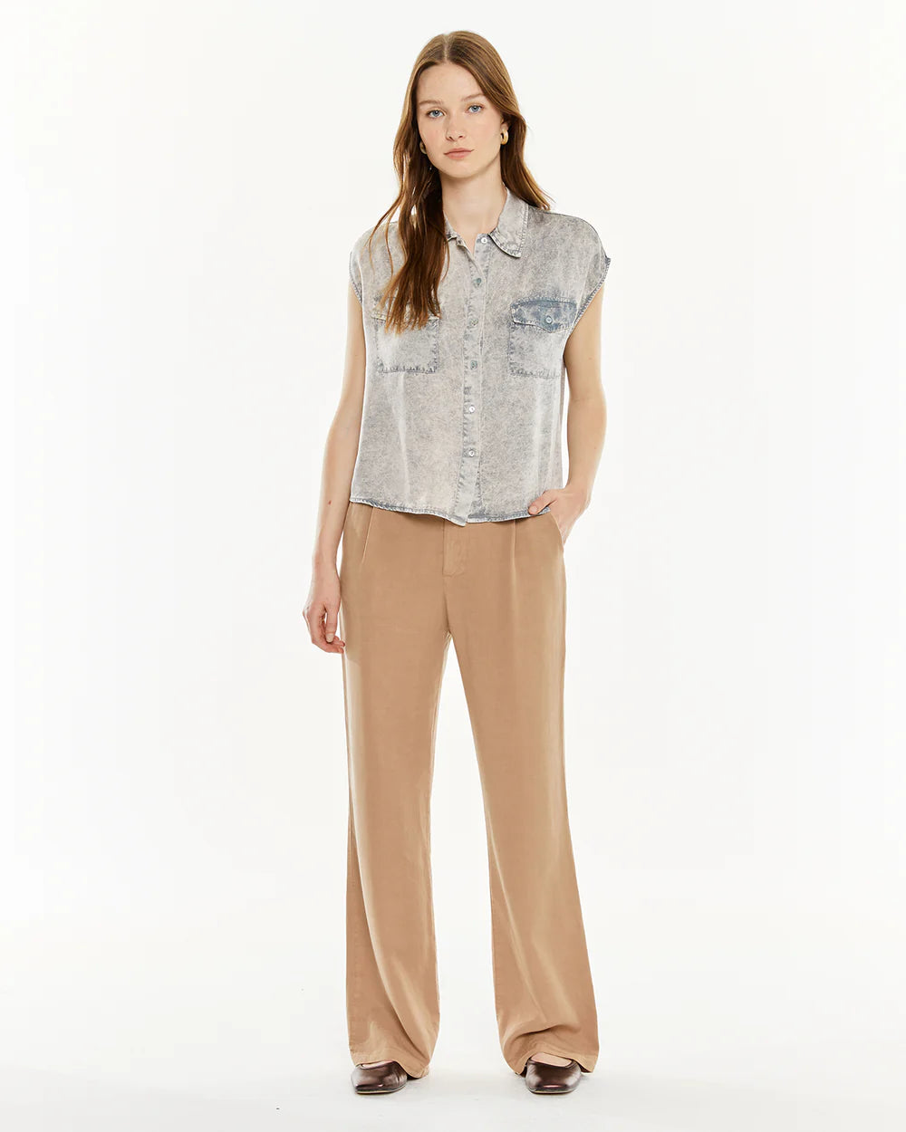 CAMISA EFECTO DESGASTADO