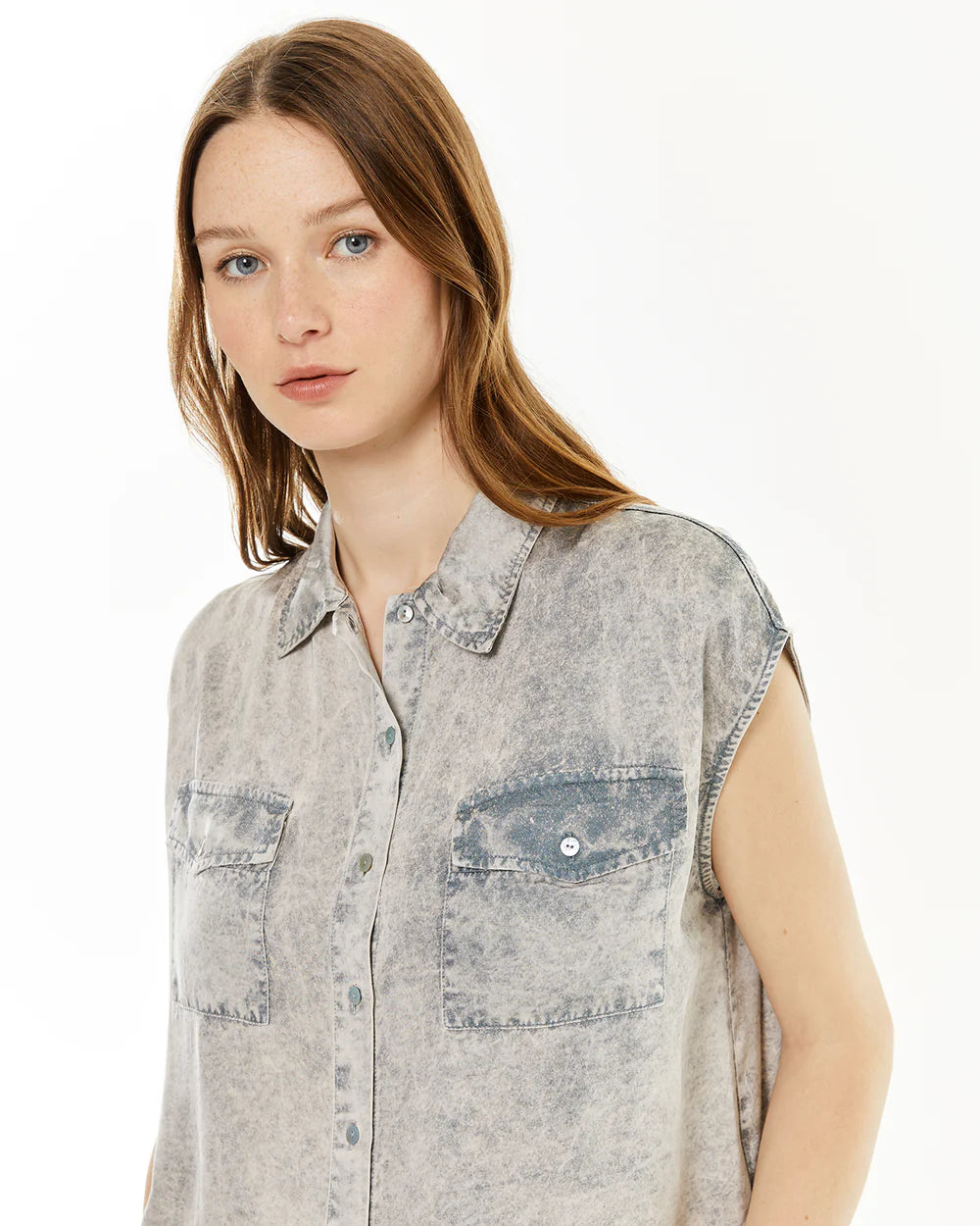 CAMISA EFECTO DESGASTADO