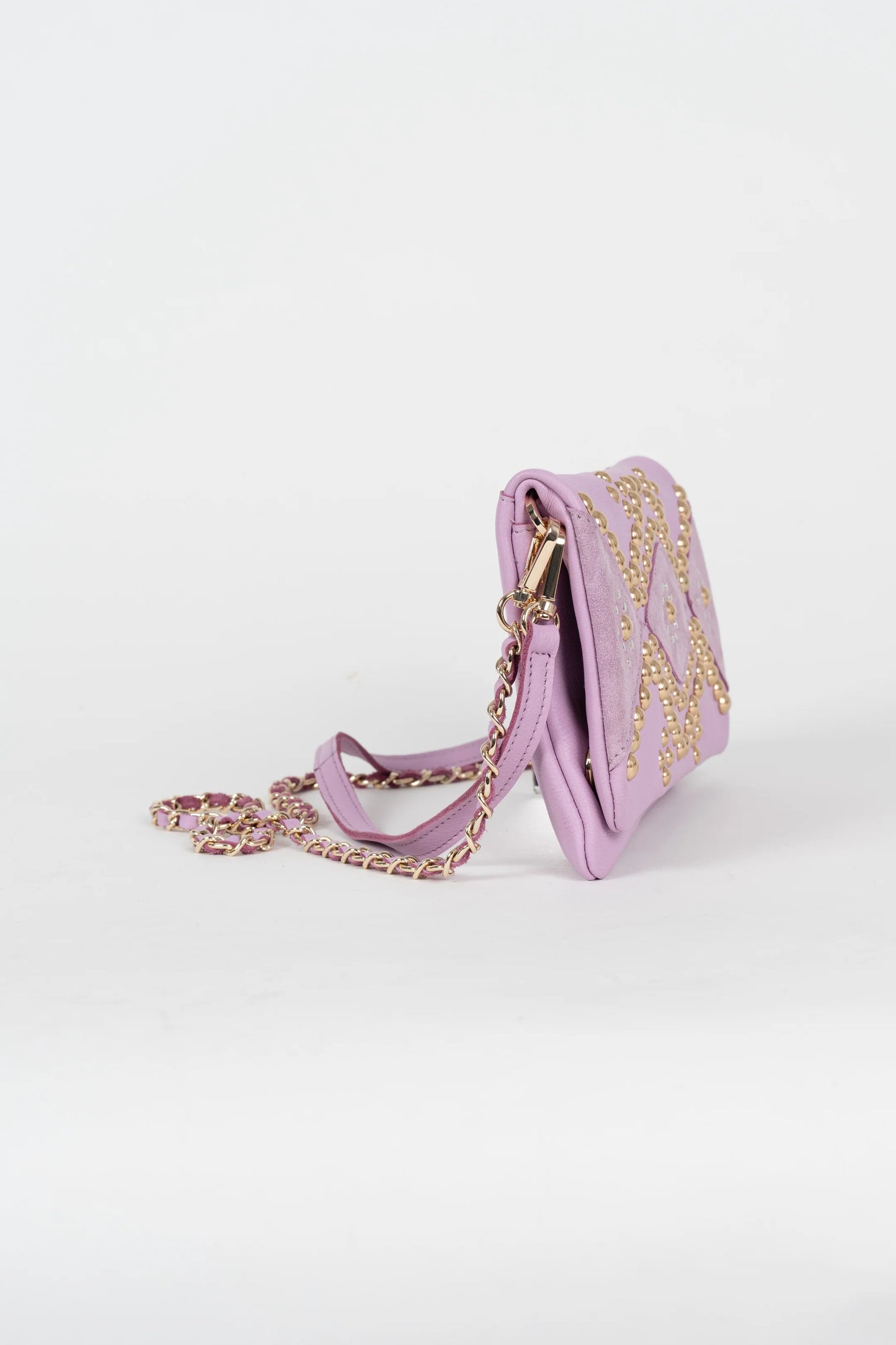 BANDOLERA PUCKET MALVA