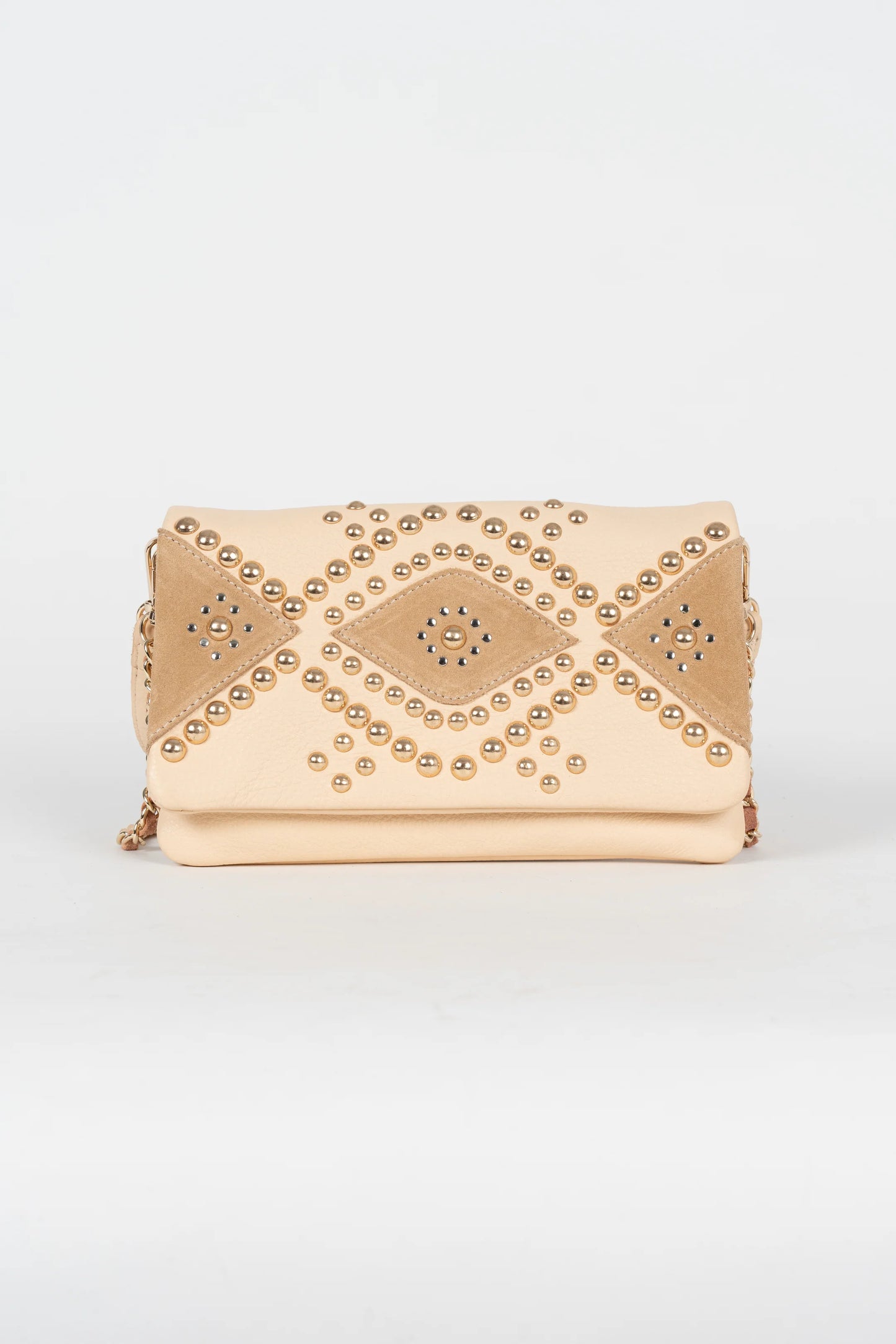 BANDOLERA PUCKET BEIGE