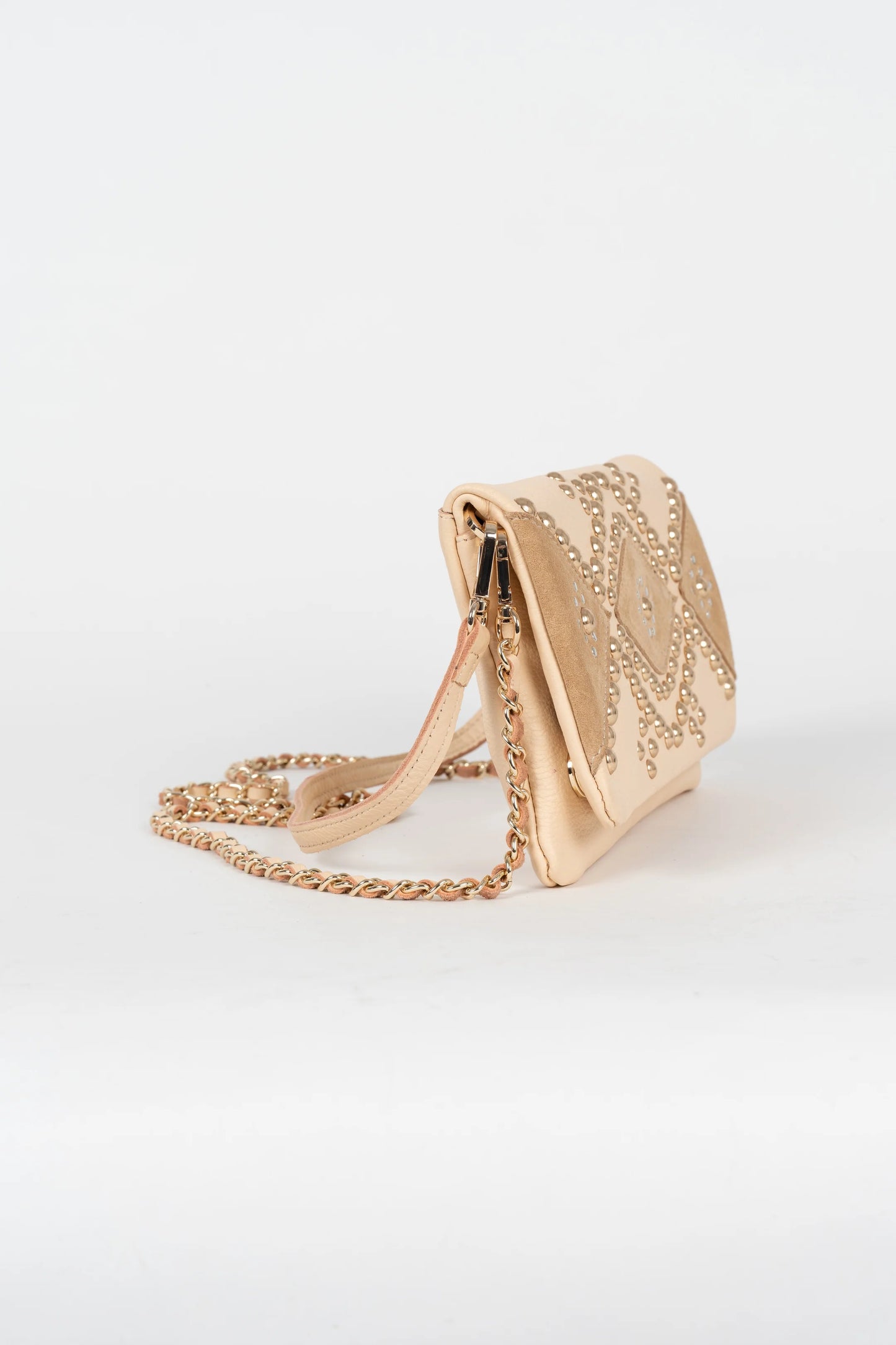 BANDOLERA PUCKET BEIGE