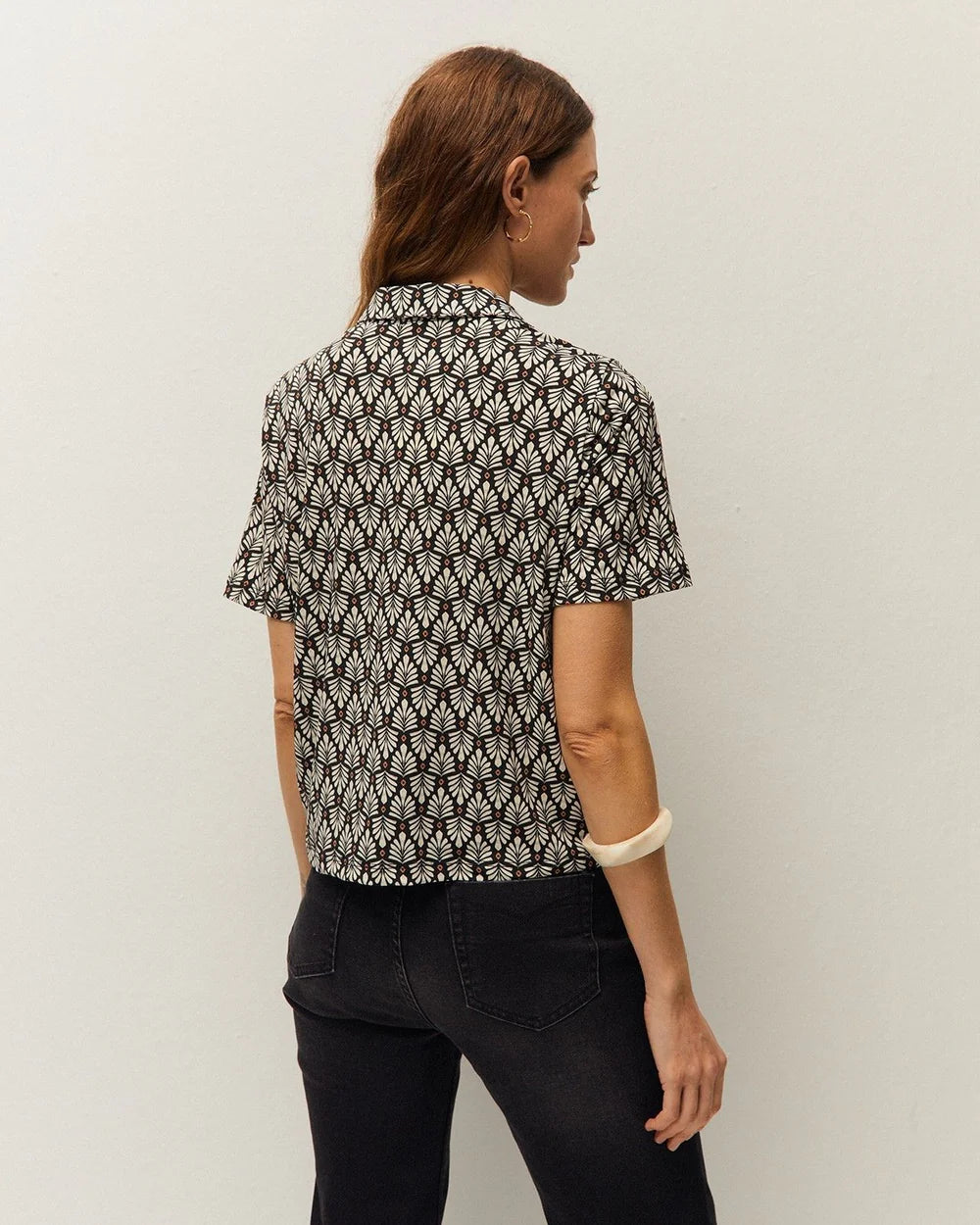 Camisa estampado geométrico