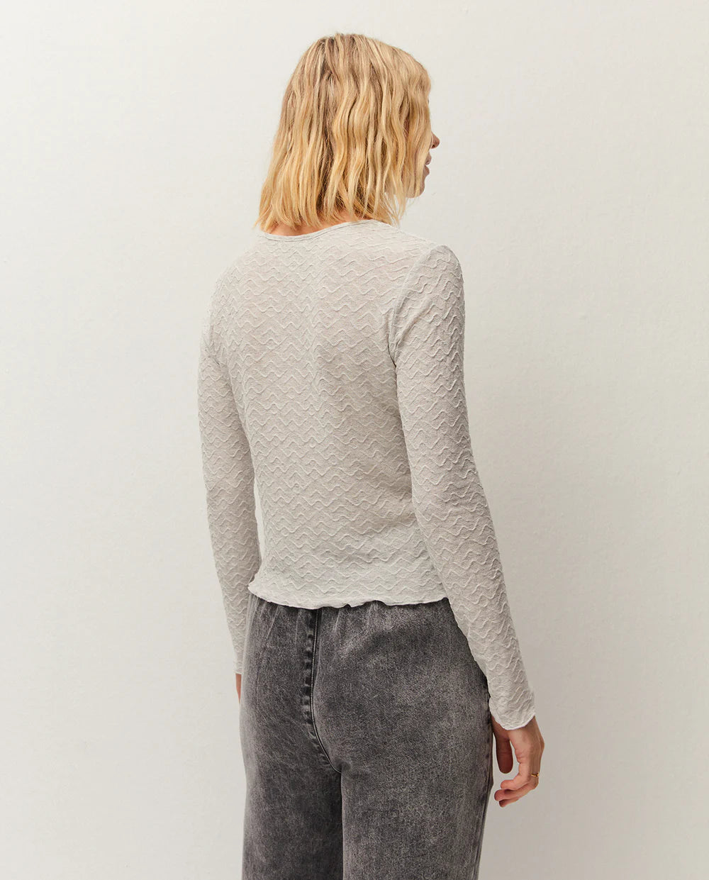 Camiseta con textura