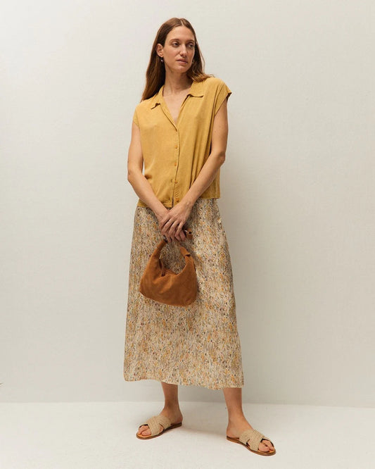 Falda Floral Evasé