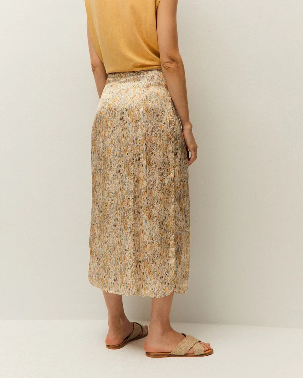 Falda Floral Evasé