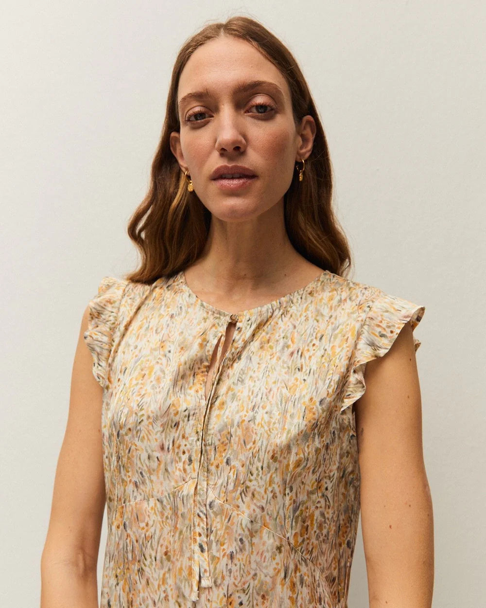 Vestido estampado floral