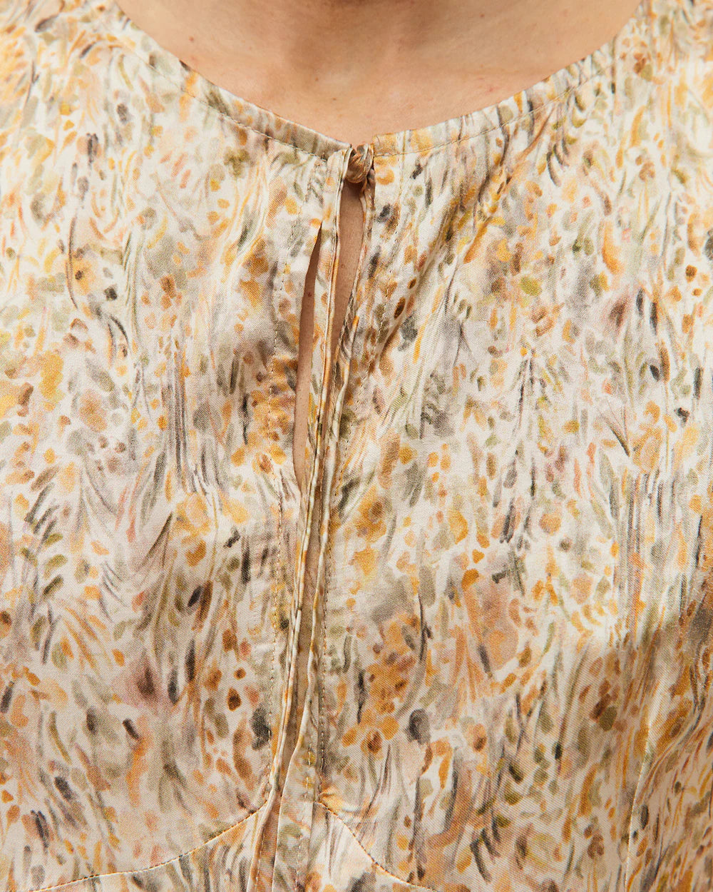 Vestido estampado floral