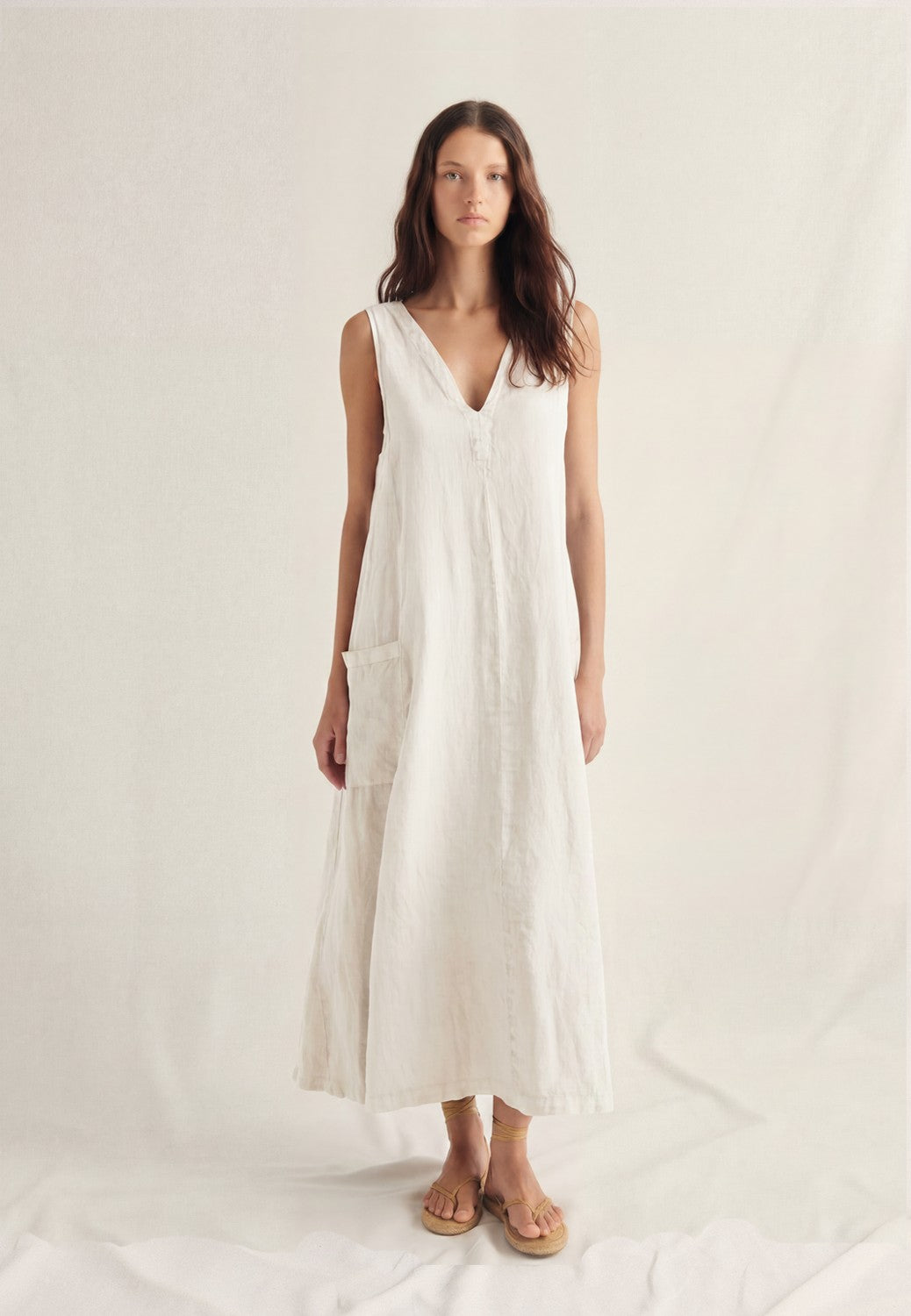 VESTIDO GALDA BEIGE